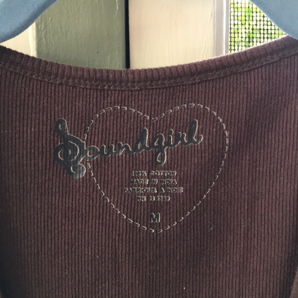 Graphic, ribbed tank top - Picture 3 of 5